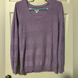 Old Navy Lavender Crew Neck Sweater